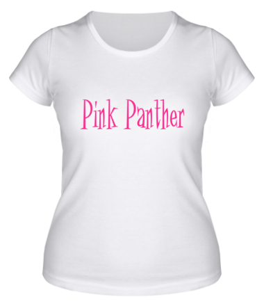 Женская футболка The Pink Panther