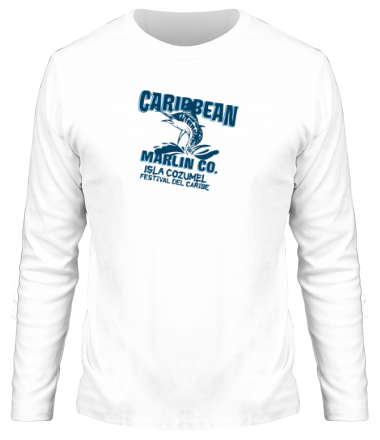 Мужская футболка длинный рукав Caribbean