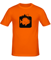 Мужская футболка Рыбак и большая рыба фото