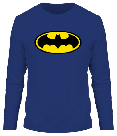 Мужская футболка длинный рукав Batman