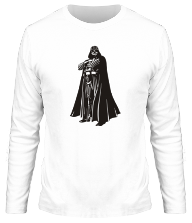 Мужская футболка длинный рукав Darth Vader