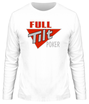 Мужская футболка длинный рукав Full Tilt Poker