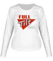 Женская футболка длинный рукав Full Tilt Poker фото