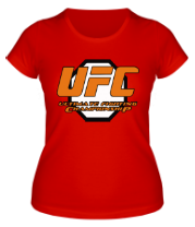 Женская футболка UFC фото