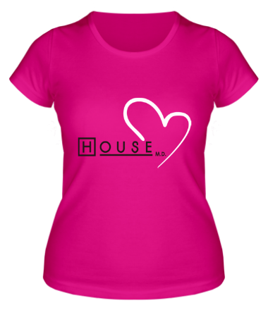 Женская футболка House MD
