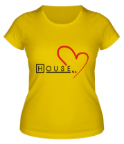 Женская футболка House MD фото