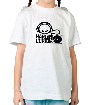 Детская футболка Hardcore DJ