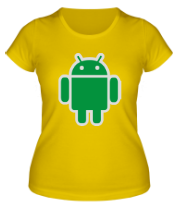 Женская футболка Robot фото