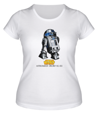 Женская футболка R2D2