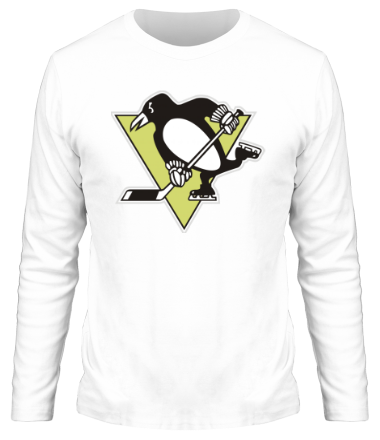 Мужская футболка длинный рукав Pittsburgh Penguins