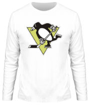 Мужская футболка длинный рукав Pittsburgh Penguins фото