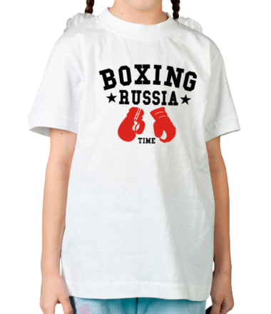 Детская футболка Boxing Russia