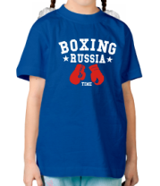 Детская футболка Boxing Russia фото