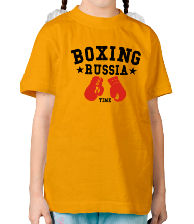 Детская футболка Boxing Russia