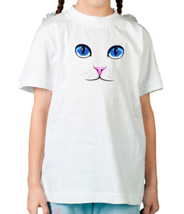Детская футболка Кошачьи глаза