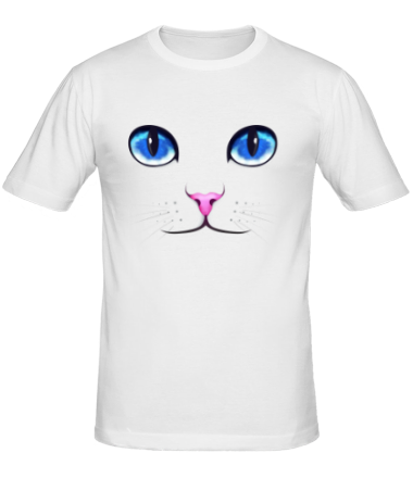Мужская футболка Кошачьи глаза
