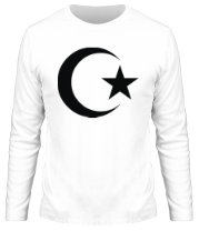 Мужская футболка длинный рукав Мусульманин фото