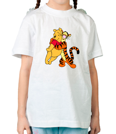 Детская футболка Винни Пух и Тигра