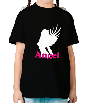 Детская футболка Девушка Ангел