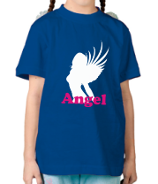 Детская футболка Девушка Ангел фото