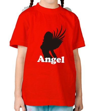 Детская футболка Девушка Ангел