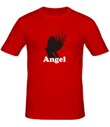 Мужская футболка Девушка Ангел