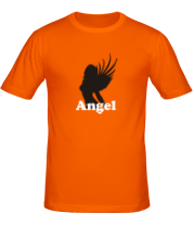 Мужская футболка Девушка Ангел фото