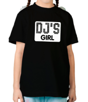 Детская футболка Dj's Girl фото