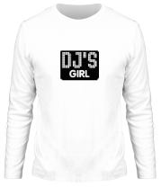 Мужская футболка длинный рукав Dj's Girl фото