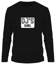 Мужская футболка длинный рукав Dj's Girl фото