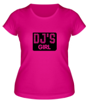 Женская футболка Dj's Girl фото