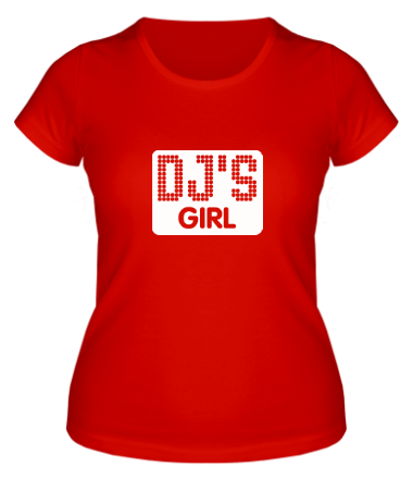 Женская футболка Dj's Girl