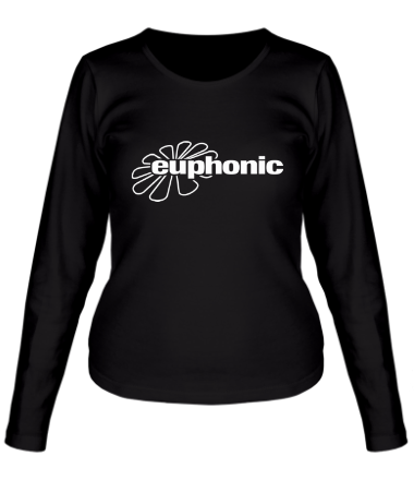 Женская футболка длинный рукав Euphonic