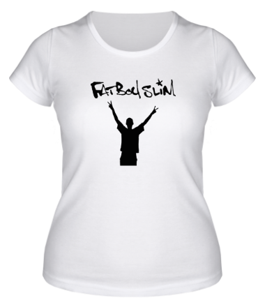Женская футболка Fatboyslim