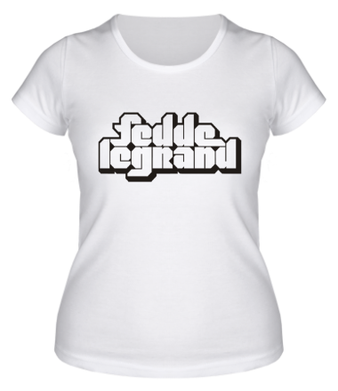 Женская футболка Fedde Legrand