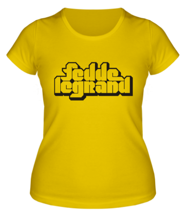 Женская футболка Fedde Legrand