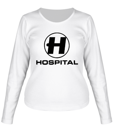 Женская футболка длинный рукав Hospital