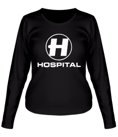 Женская футболка длинный рукав Hospital