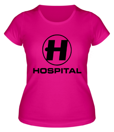 Женская футболка Hospital