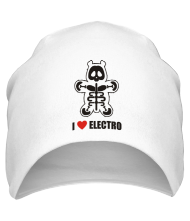 Шапка I love electro