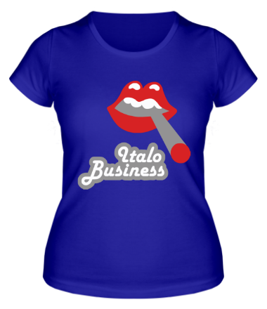 Женская футболка Italo business
