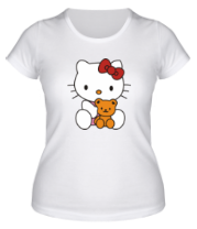 Женская футболка Китти и Тедди