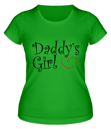 Женская футболка Daddy's Girl