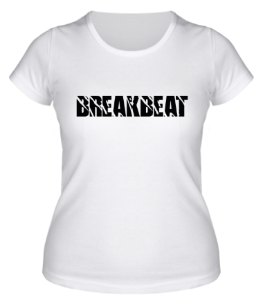 Женская футболка Breakbeat