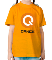 Детская футболка Dance button фото