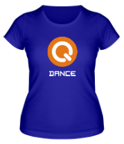 Женская футболка Dance button фото