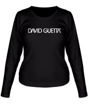 Женская футболка длинный рукав David Guetta фото