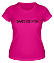 Женская футболка David Guetta фото