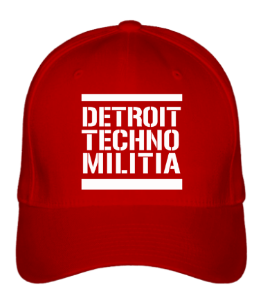 Бейсболка Detroit techno militia