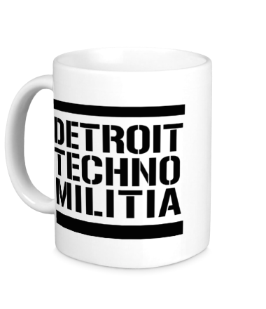 Кружка Detroit techno militia